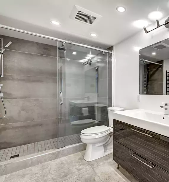 Guest Bathroom Remodel Lake View, IA