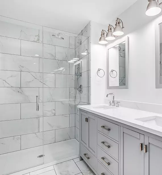 Tile Shower Remodel Lake View, IA