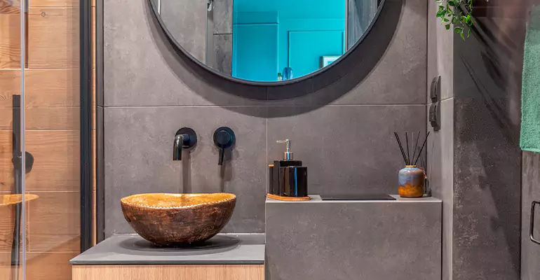 Tiny Master Bathroom Remodel Lake View