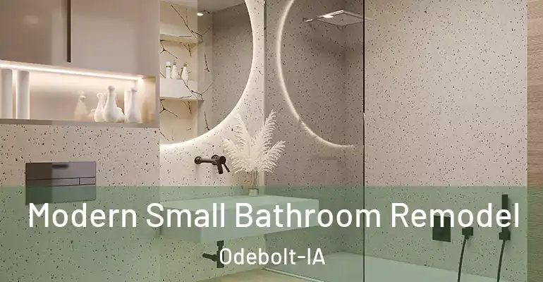 inner Bathroom imggen Modern Small Bathroom Remodel Odebolt-IA