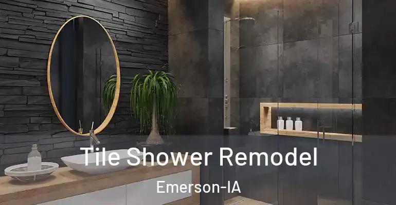 inner Bathroom imggen Tile Shower Remodel Emerson-IA
