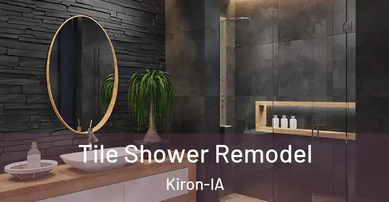 inner Bathroom imggen Tile Shower Remodel Kiron-IA